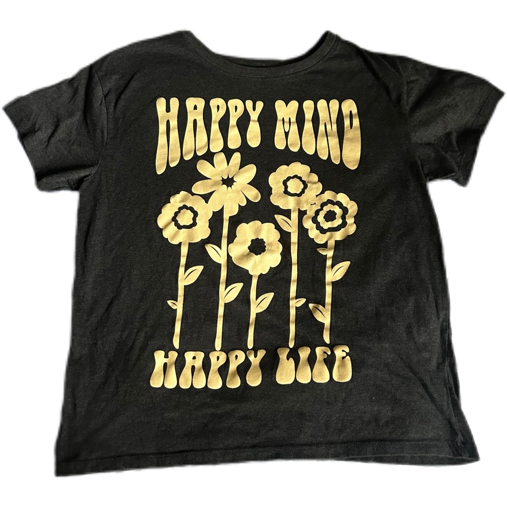 Modern Lux indie graphic tee: size small